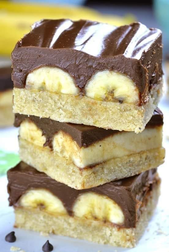 Chocolate Covered Banana Brownies