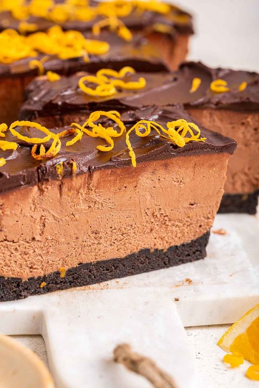 Chocolate Orange Cheesecake