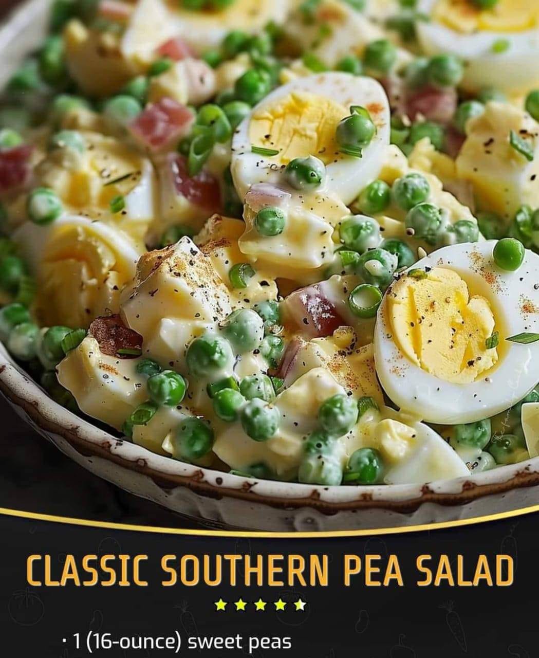 Classic Southern Pea Salad