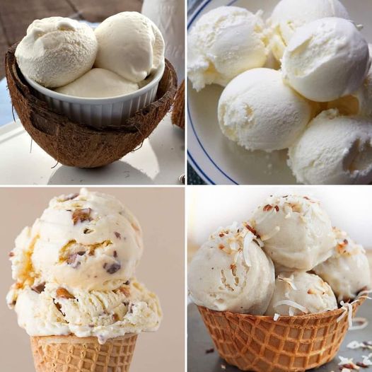 Coconut Ice Cream Fan