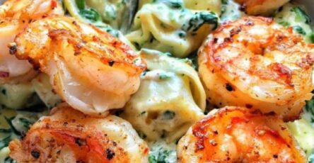 Creamed Spinach Tortellini