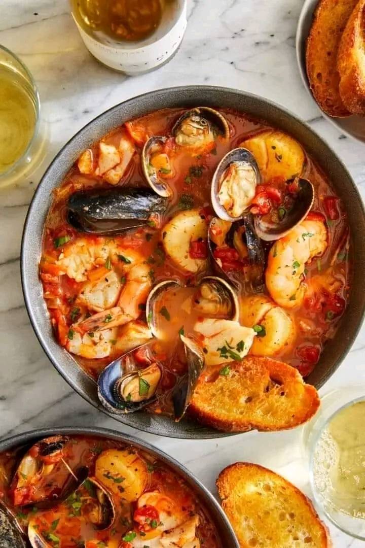Easy Cioppino (seafood Stew)