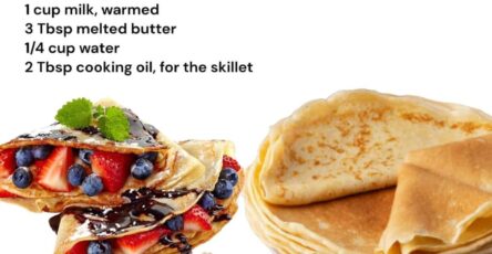Easy Homemade Crepes