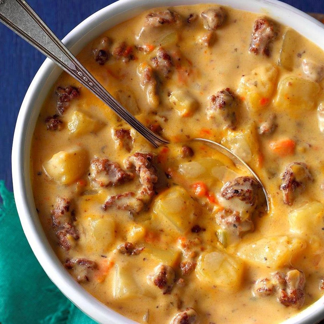 Easy Homemade Hamburger Soup