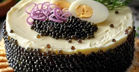 Elegant Caviar Cake