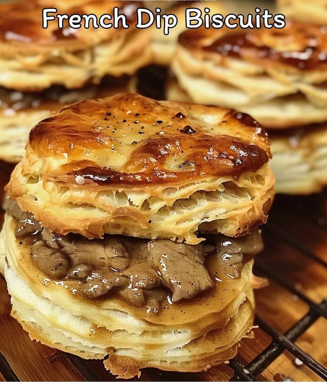 French Dip Biscuit