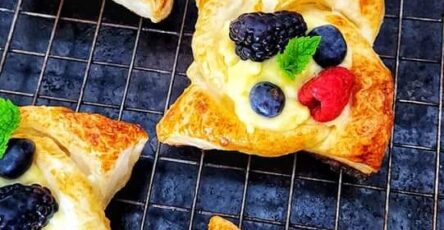Fruit Tart With Custard Filling