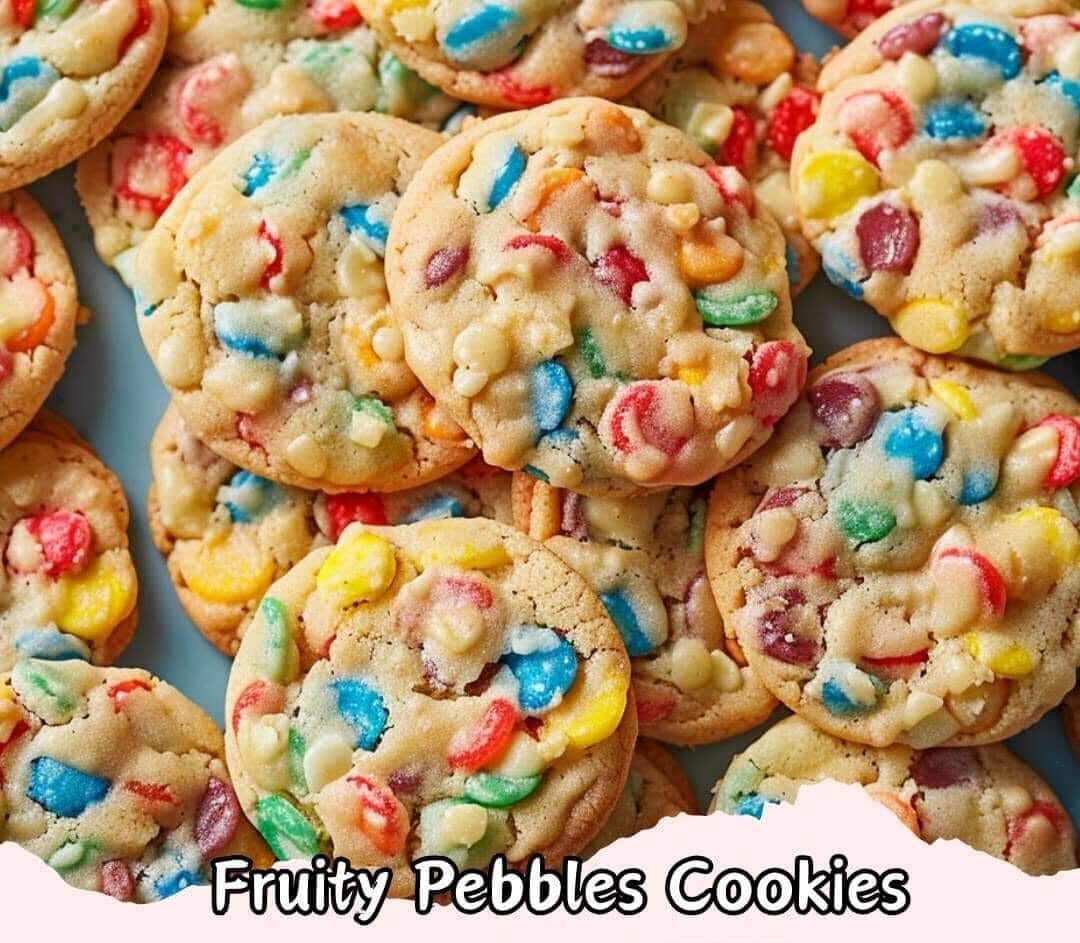 Fruity Pebbles Cookies