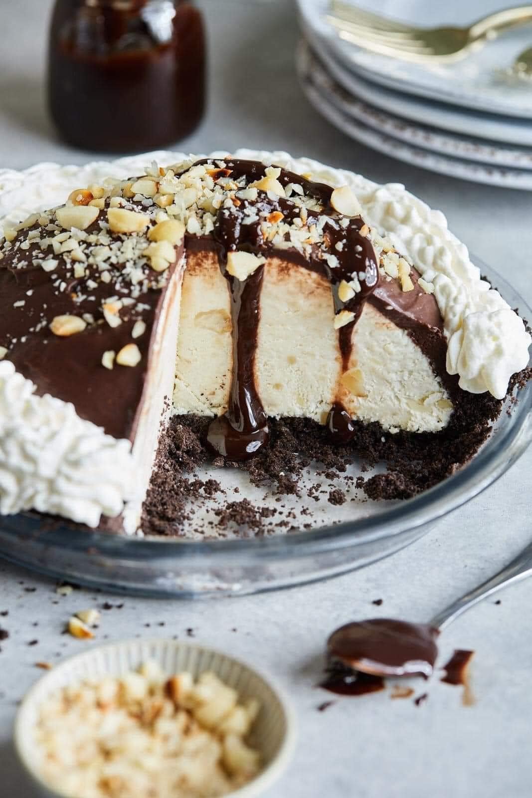 Hula Pie Ice Cream Pie