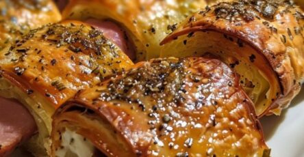 Ham Pickle Roll Ups