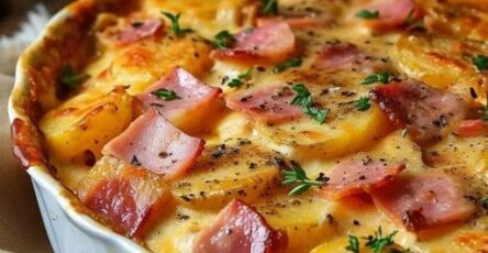 Ham And Potato Au Gratin