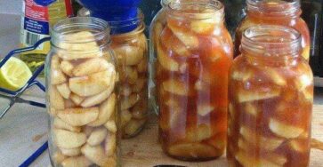 Homemade Apple Pie Filling