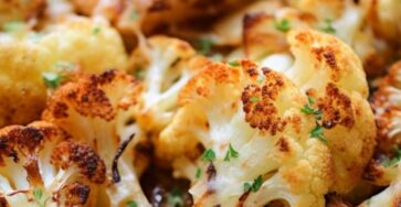 Homemade Roasted Cauliflowe