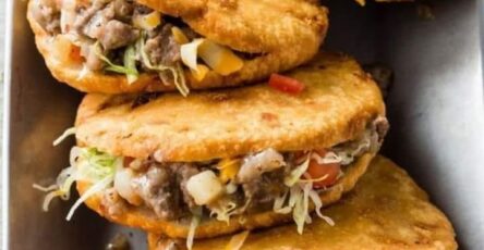 Homemade Steak Gorditas