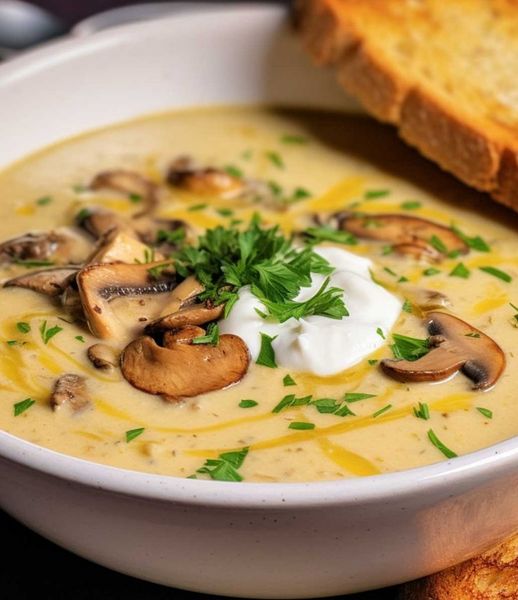 Hungarian Mushroom Soup Has Been A Staple In Hungary For Many Years