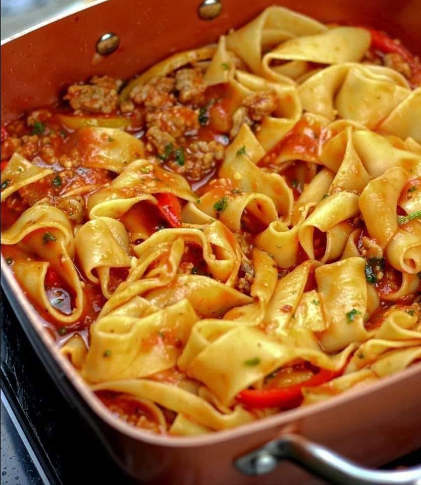 Italian Drunken Noodles