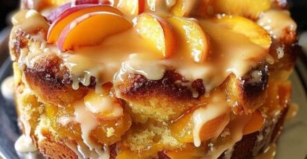 Irresistible Summer Peach Cake