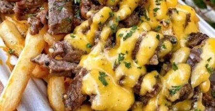 Lemon Garlic & Honey Garlic Steak Loaded