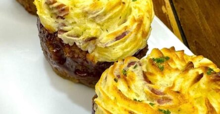 Meatloaf Mashed Potato Cupcakes