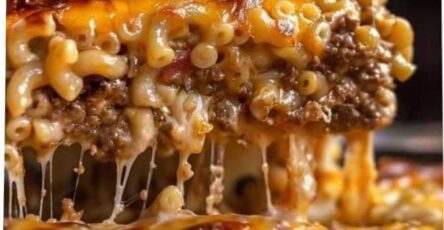 Mac And Cheese Meatloaf Casserol