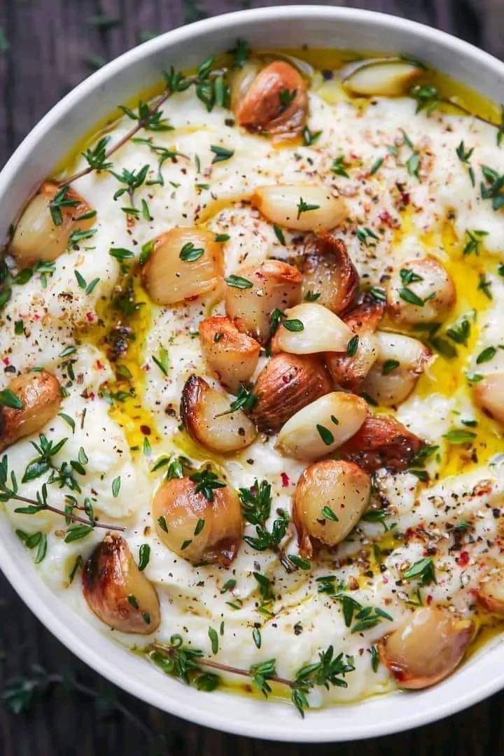Mashed Potatoes With Roasted Garlic