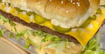 Mini Big Mac Cheeseburgers