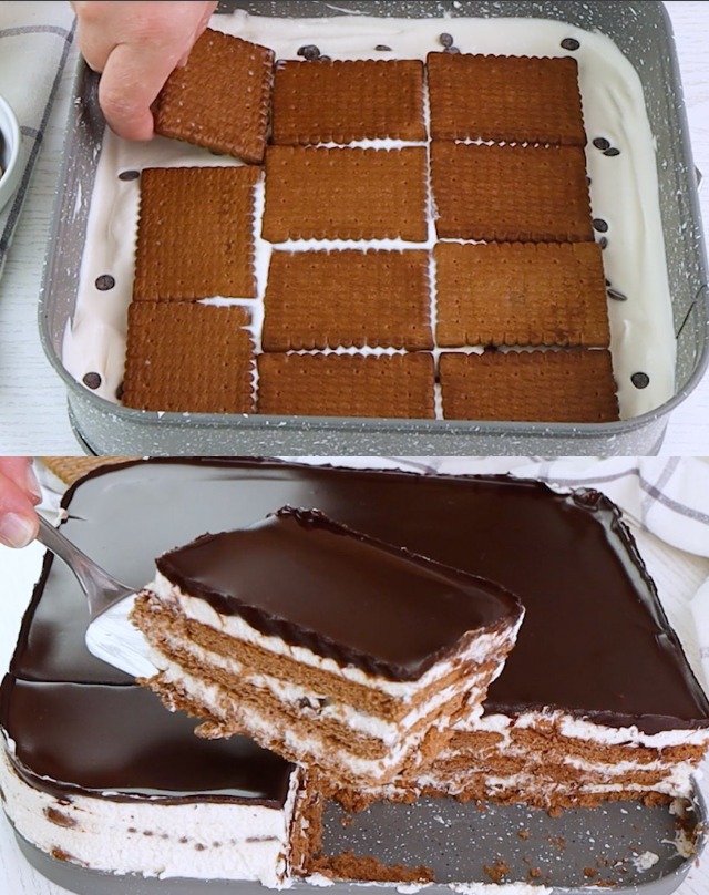 No Bake Chocolate Cake