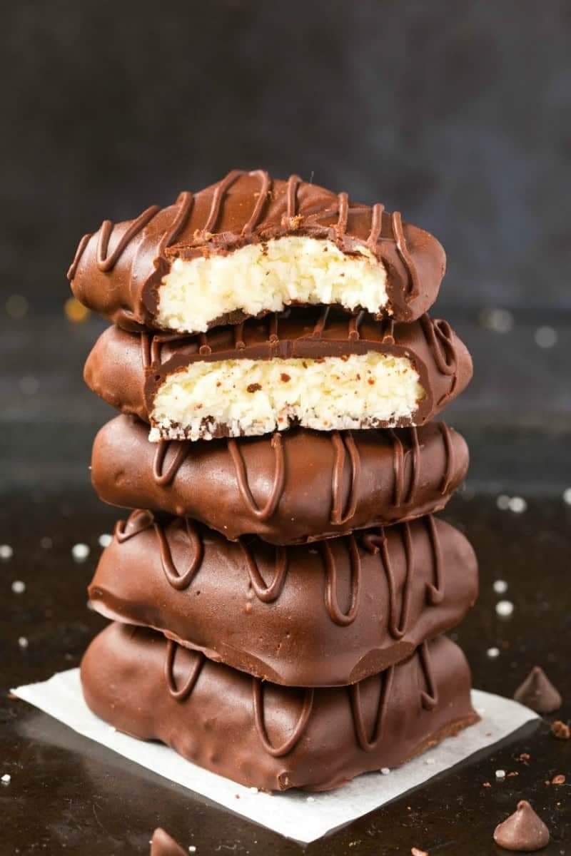 No Bake Chocolate Coconut Bars