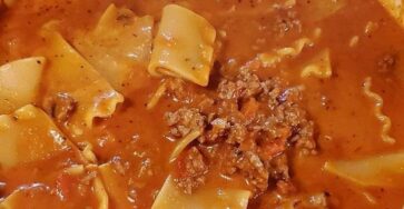One Pot Lasagna Sou