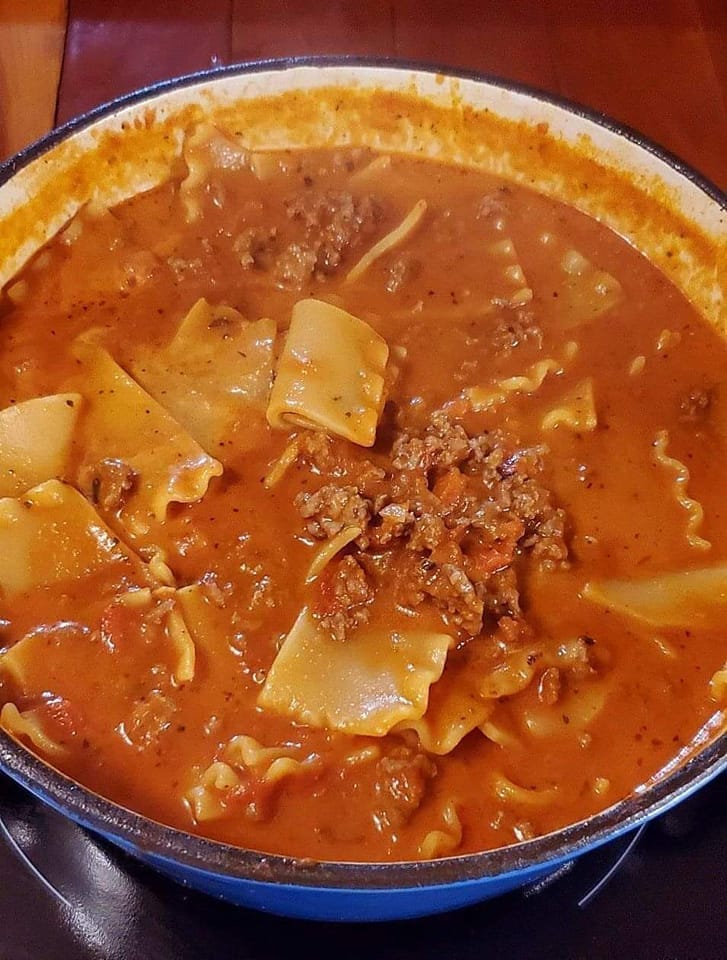 One Pot Lasagna Sou