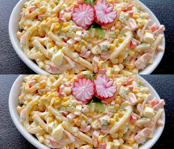 Pasta Salad For The Girls Low In Fat And Super Delicious!