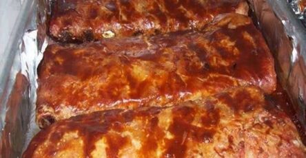 Pork Rib With Barbucue Sauce
