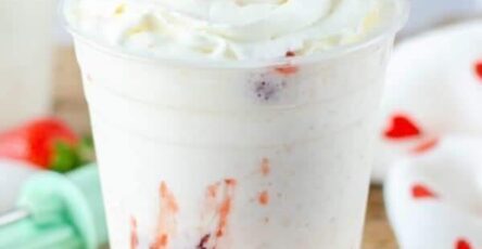 Strawberries And Cream Frappuccino