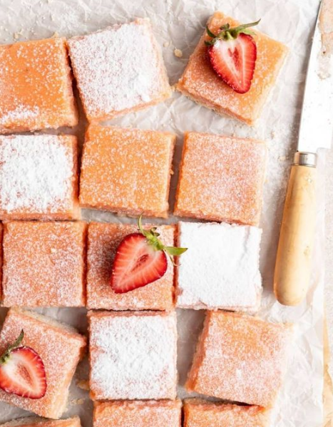 Strawberry Lemonade Bars