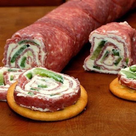 Salami And Cream Cheese Roll Ups