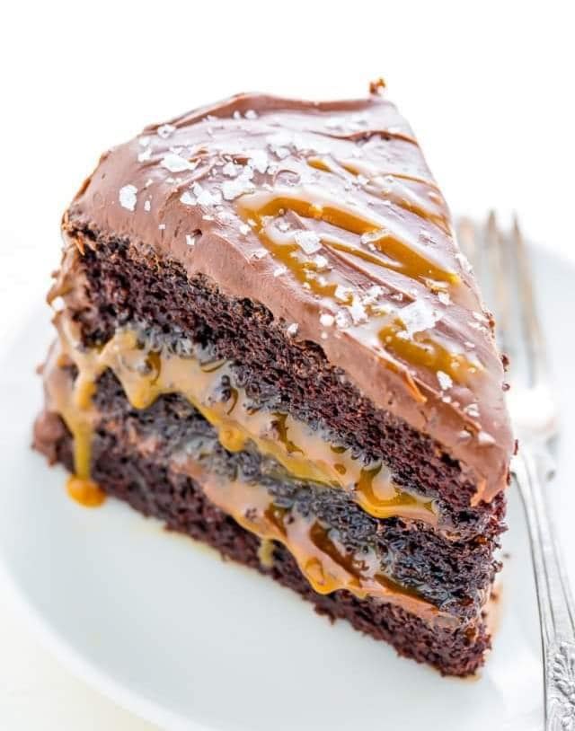 Salted Caramel Chocolate Cake