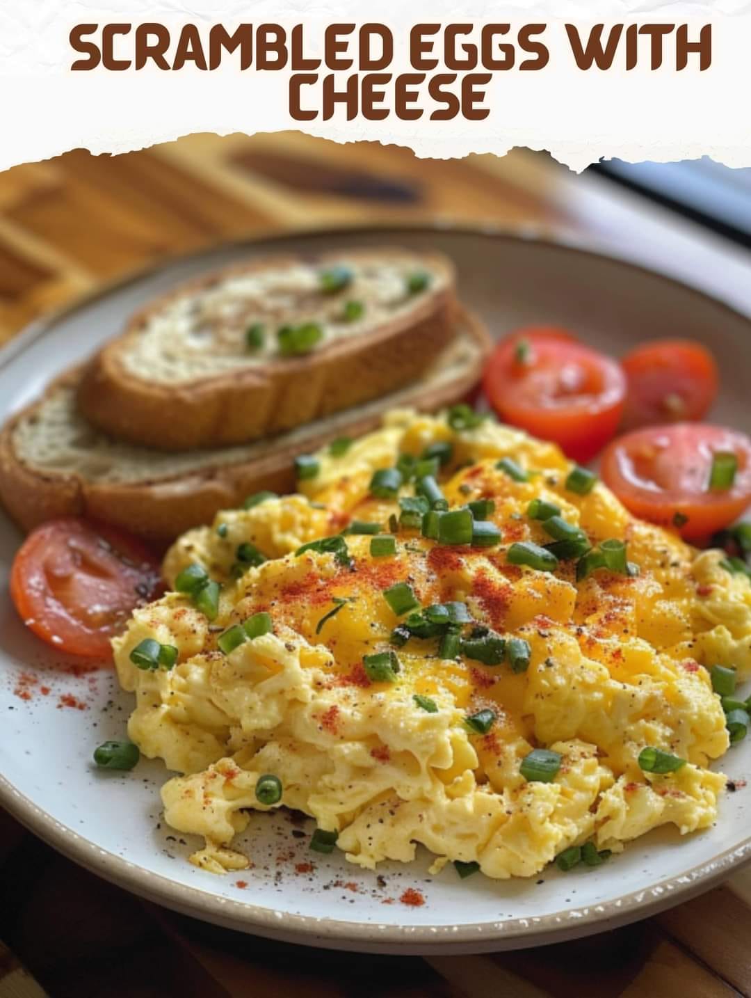 Scrambled Eggs With Cheeselicious And High Protein