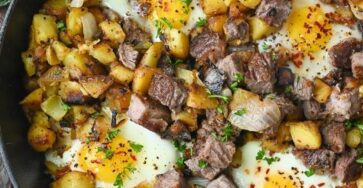 Steak And Potato Breakfast
