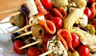 Zntipasto Skewers