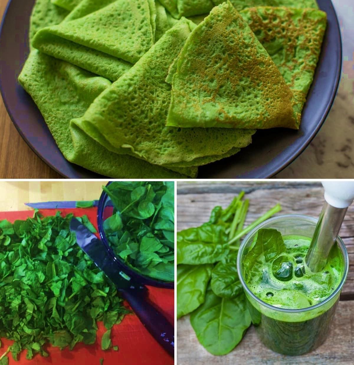 How To Prepare Spinach Crepes That Are Good