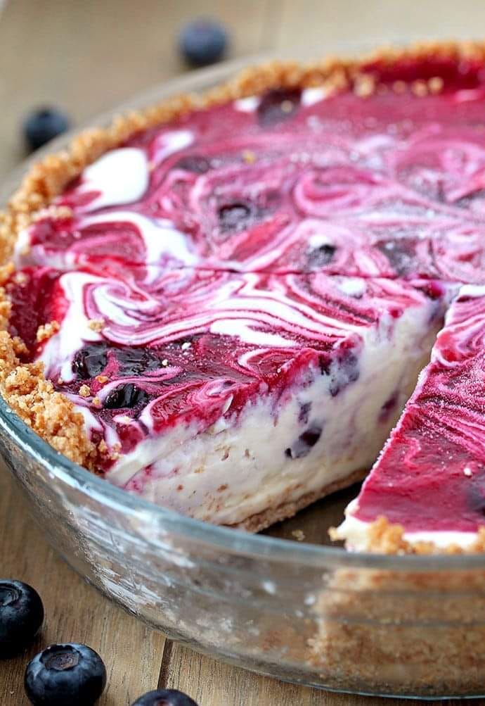 Blueberry and raspberry sause