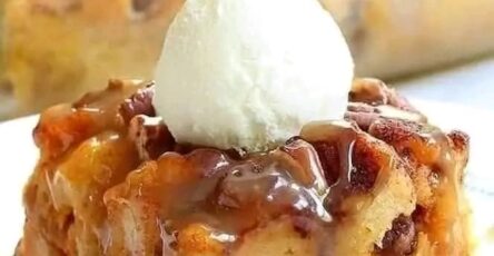 Brown sugar peach cake