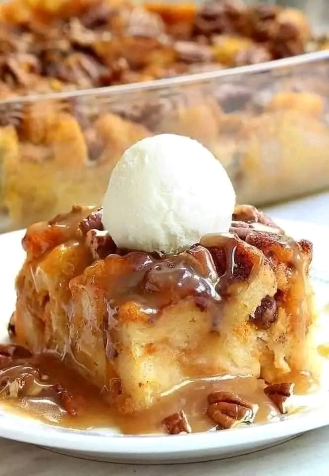 Brown sugar peach cake