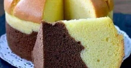 Brownie butter cake
