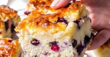 Blueberry biscuits