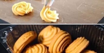 Butter Piped Cookies