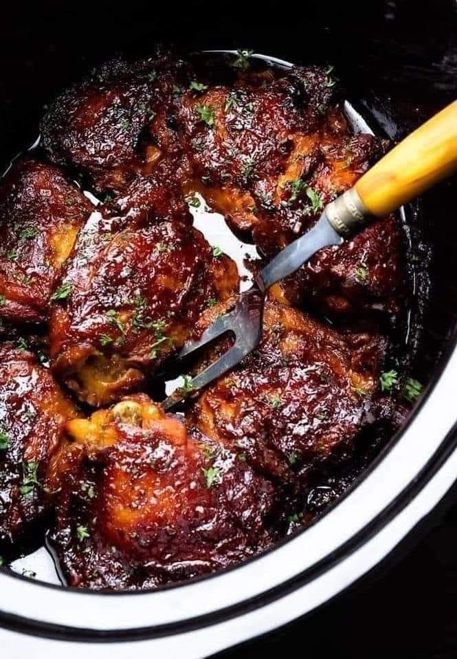 Crock pot chicken thighs recipe