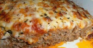 Easy made italian meatloaf