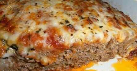 Easy made italian meatloaf