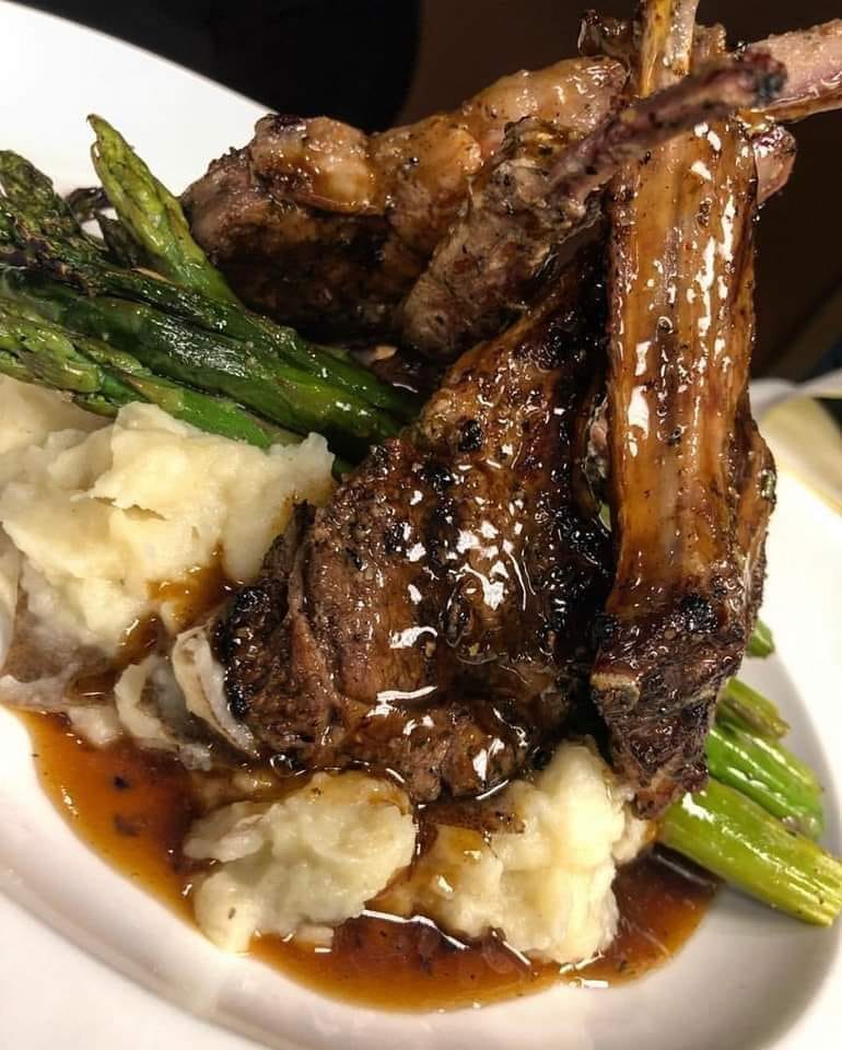 Grilled lamb chops